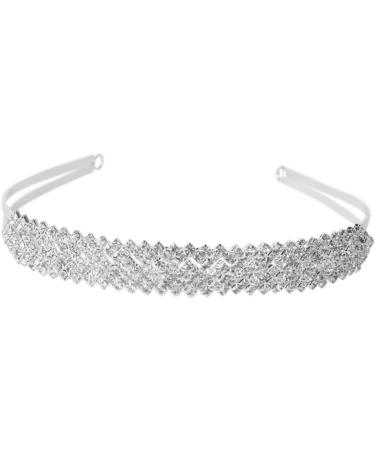 FRCOLOR Beaded Headband Luxury Baroque headpiece for bride bling headbands Diamond Tiara hair bands for women embellished headbands for women fancy wide Fancy Hair Ties - Buy Online on GoSupps.com