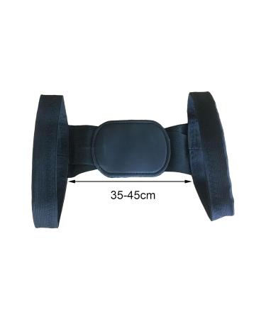 Posture Corrector Support 2 Colors Adjustable Back Brace Posture Corrector Wear-resistant Elasticity Black - Buy Online on GoSupps.com