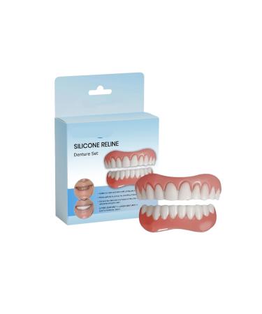 Denture Decoration Kit - Fill Gaps Enhance Smile Comfortable & Secure Easy To Use Long-Lasting Adhesion(3PC)