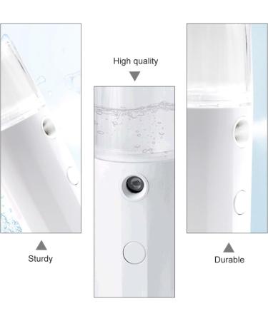 MUSISALY 1pc Hydrating Instrument Mini Mister Electric Face Cool Facial Mister Sprayer White Abs - Buy Online on GoSupps.com