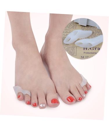 LALAFINA Silicone Gel Toe Spreaders for Bunions - 2pcs Bunion Spacers for Men and Women - Curly Gel Separators Orthotics for Straightening and Protecting Little Bunions - Buy Online on GoSupps.com