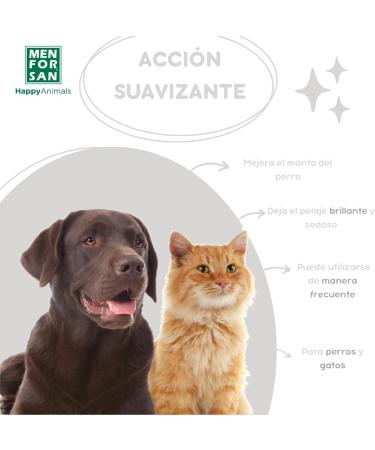 MENFORSAN Smoothing Detangling Cream for Dogs & Cats | 1L - Best Pet Grooming Solution | International Shipping Available - Buy Online on GoSupps.com