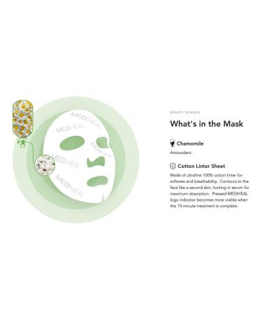 Mediheal Tea Tree Blemish Control Mask - 5 Sheets, Essential Skincare (24 ml each) - Buy Online on GoSupps.com
