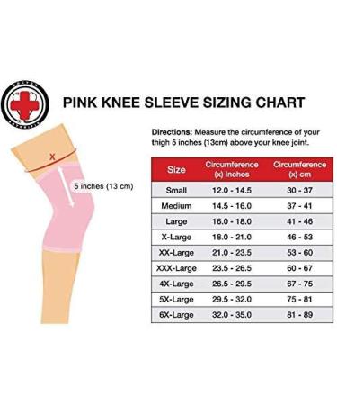 Doctor Developed Ladies Pink Knee Brace & Compression Sleeve | Pain Relief for Arthritis Tendonitis & Injury - 3X-Large - Buy Online on GoSupps.com