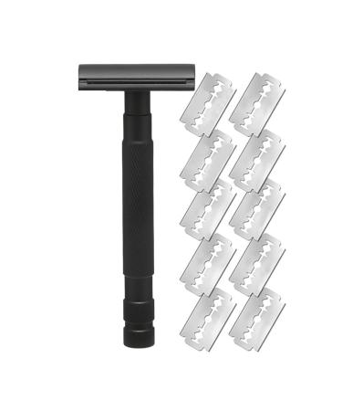 Durable Replaceable Reusable Safety Razors with Double-Sided Blade Made of Stainless Steel C