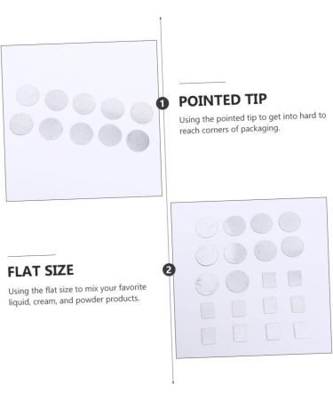 Beavorty Magnetic 120 Pcs Diy Sub-package Plate Iron Sheet Makeup Eyeshadow Foundation Powder Sticker Cosmetic Pan Set Square 2.5x2.5cmx3pcs Silverx3pcs - Buy Online on GoSupps.com