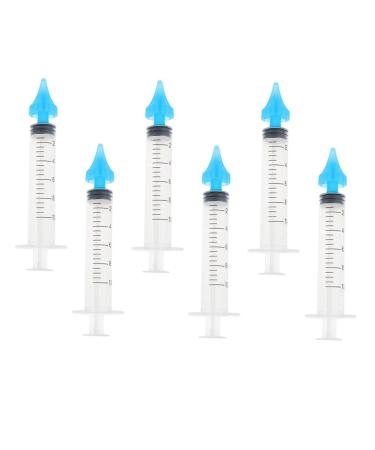 SOLUSTRE 6pcs Ear Wax Removal Tools Safe Gentle Ear Cleaning Irrigation System Premium Smooth Nozzle for Comfortable Use