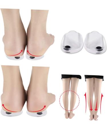 Buy Healvian Orthotic Insoles - 6 Pairs Gel Heel Pads for Plantar Pain Relief | Unisex Wedge Shoe Inserts - Size M & S - Buy Online on GoSupps.com