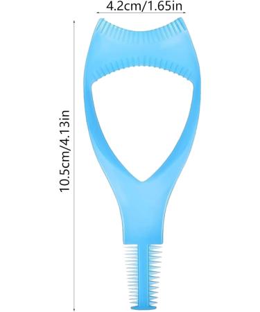 Mascara Shield Applicator False Eyelash Applicator Eyelash Applicator Tool 3 in 1 Eyelash Tools Mascara Applicator Protective Lash Mascara Shield Guard Comb Protector Eyelid for Make Up Blue - Buy Online on GoSupps.com