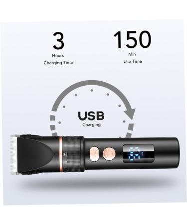 Electric Hair Clippers Kit - Professional Trimmers with LCD Display for Salon & Home Use | International Shipping Available - Buy Online on GoSupps.com