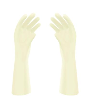 OP Surgical Glove Pure Latex Sterile Powdered Size 7.5 x50pairs - High-Quality Protection - Buy Online on GoSupps.com