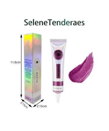 9 Color Gold Eyeshadow & Body Glitter Gel - Holographic Festival Cosmetic Accessories for Eyes Lips & Nails - Buy Online on GoSupps.com