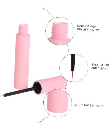 NOLITOY 30 Pcs Eyelash Brush Empty Tube Bottles Mini Tubes Empty Eyeliner Tube for oil Plastic 1 g (Pack of 1) Pinkx3pcs - Buy Online on GoSupps.com