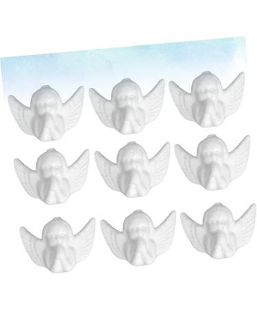 Lurrose 25pcs Models Decor Statue Pe Foam Mould Shape Ornament Christmas Angel Crafts Angel Ball Child Cupid - Buy Online on GoSupps.com