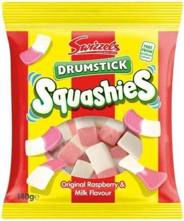 Sweet Bundle With Swizzels Drumstick Squashies Bubblegum Flavour 120g x3 Squashies Sour Cherry & Apple Flavour 120g x3 & Squashies Original Raspberry & Milk Flavour 120g x3 (9 Pack) - Buy Online on GoSupps.com