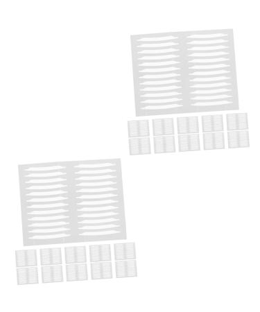 Didiseaon Clear Tape 60 Sheets double sided double eyelid sticker eyelid lifting strips Eyelid Makeup Kit Double Eyelid Decal Double Eyelid Cream eyelid strips Tape white make up Eye patch