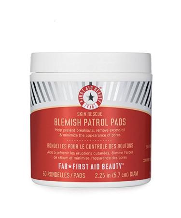 First Aid Beauty Skin Rescue Blemish Patrol Pads- 60 pads