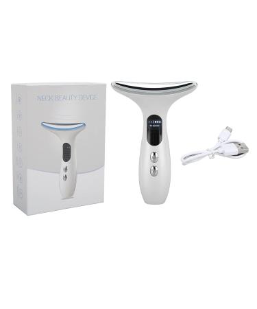 Neck Lift Massager - Microfrequency Vibration Hot Compress 3 Modes & Lights for Skin Brightening & Line Reduction - Buy Online on GoSupps.com