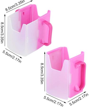 Adjustable Spill-Proof Bottle Cup Holder for Baby/Toddler in Red - Buy Online on GoSupps.com