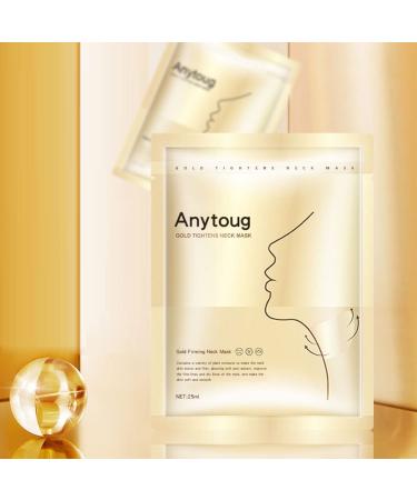 Anti-Aging Neck Wrinkle Pads - Moisturizing Gold Firming Mask for Fine Line Prevention - 10 Patches - Buy Online on GoSupps.com
