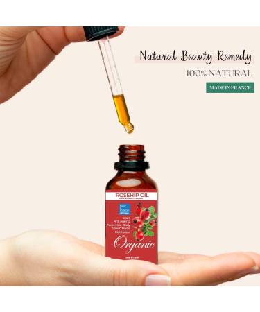  bleu & marine Bretania Pure Mosqueta Rose Oil 15 ml Organic - Buy Online on GoSupps.com