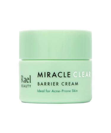 Rael Miracle Clear Barrier Cream - Daily Moisturizer with Succinic Acid, Vitamin B, for Oily Skin, Paraben-Free, Vegan (1.8 oz)