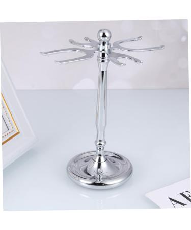 Balacoo Stainless Steel Shaving Brush Holder & Razor Rack - Wall-Mounted Mustache Brush & Razor Storage with Strong Adhesive Dual Bracket Design - Buy Online on GoSupps.com