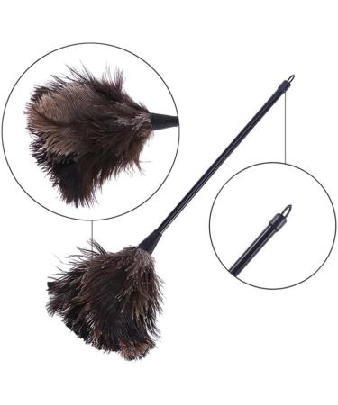 2Pack Feather Duster Ostrich Duster with Long Handle Brush Electrostatic Dust Household Cleaning Accessories Cleaning Long Handle Cleaning Brushes for Household Use - Buy Online on GoSupps.com