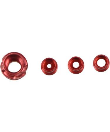 37/45 Degree Aluminum Hooded Peep Sight Compound Bow Housing Aperture Kit with 3 Size Inner Core - Red - Buy Online on GoSupps.com