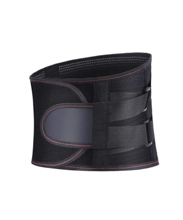 Botizr lumbar belt belts with supports breathable lumbar pear belt girdle for lumbar coliosis back support belt for lifting heavy objects (color: a size: xxl) XXL A