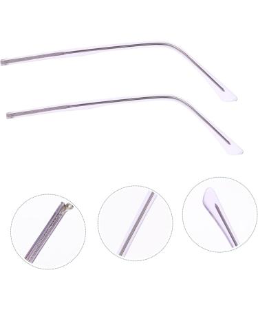 Ultechnovo Glasses Replacement Sunglasses Legs - Pink Metal Kit - 2 Pairs 13.8x0.36cm | Durable Temple Frames for Eyeglasses - Buy Online on GoSupps.com