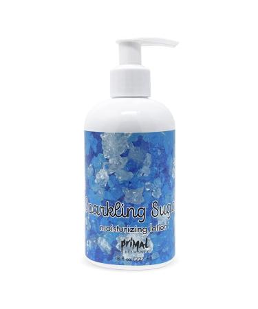 Primal Elements Body Lotion Moisturizing Shea Butter Cream for Hands & Body 8 oz - Sparkling Sugar 8 Fl Oz (Pack of 1)