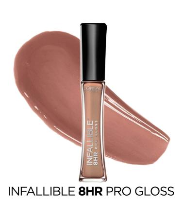 L'Oreal Infallible 8HR Pro Gloss 405 Coral Sands - Long-Lasting Lip Gloss (0.21 fl oz) - Buy Online on GoSupps.com
