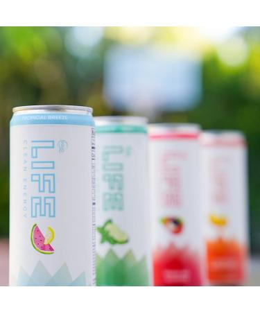 Equo Life Clean Energy Drink with Siberian Ginseng - Tropical Breeze 12 Fl Oz - Pack of 12 - Boost Your Energy & Vitality - International Shipping Available - Buy Online on GoSupps.com