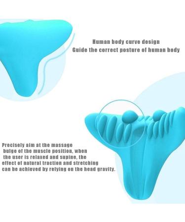 Jlasdr Cervical Repair Cushion & Neck Traction Pillow - Multifunctional Neck Massage Instrument for Ultimate Comfort - Buy Online on GoSupps.com