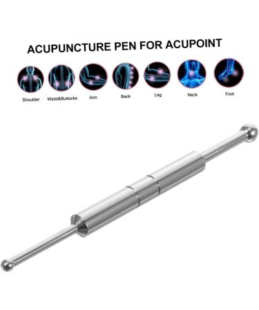 BeatifuFu Stainless Steel Face Reflex Zone Massage Device | Reusable Manual Acupuncture Rod for Facial Wellness - Buy Online on GoSupps.com