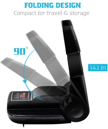 DR.PREPARE Boot Dryer & Warmer with Ozone Technology - Portable, Adjustable Rack & Timer for Shoes, Gloves, Hats, Socks, Ski Boots - Buy Online on GoSupps.com