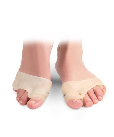 Magnetic Toe Separator Splints - 1 Pair | Bunion Relief & Toe Alignment | Overlapping Toe Correction - Buy Online on GoSupps.com