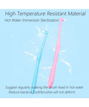 4-Pack Orthodontic Toothbrushes for Braces - Soft Brush Heads for Gentle Cleaning - Buy Online on GoSupps.com