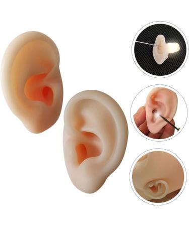 Silicone Ear Models Set - Practice Tools for Ear Picking & Cleaning | Auditory Meatus Display - Buy Online on GoSupps.com