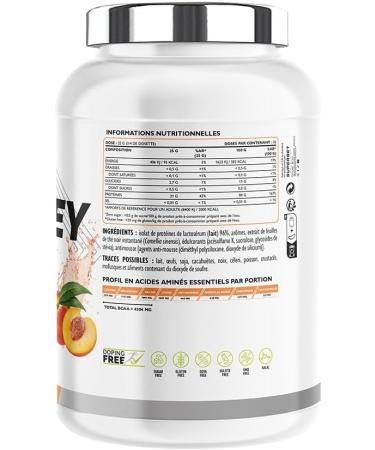 Superset Nutrition - Clear Whey Advanced (900g) - 84% protein satietogenic effect rich in BCAAs and L-glutamine - Low calorie whey isolate - Ice Tea Peach - Buy Online on GoSupps.com