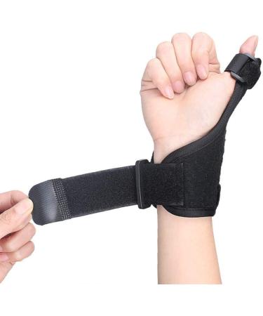 1Pc Thumb Support Brace for Carpal Tunnel & Tendonitis | Adjustable Wrist Splint for Pain Relief - International Shipping - Buy Online on GoSupps.com