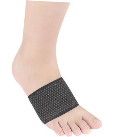NOLITOY Copper Zap Breathable Guard Sleeves for Flat Foot Arch Support - 2 Pairs Sports Protector (8.7x6cm) - Black - Buy Online on GoSupps.com