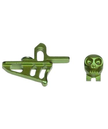 HK Army Skeleton Power Button + Release Trigger LTR/Rotor Kit Neon Green