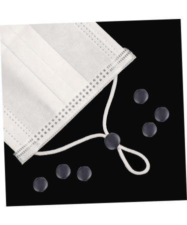 500 Pcs Gatuida Elastic Rubber Bands with Adjustable Cutting Buckles for Face Masks - Durable Plastic Mask Rope Regulators - Buy Online on GoSupps.com