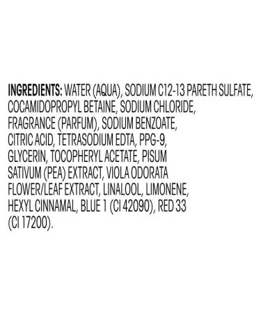 Essentials Gentle Body Wash - Sweet Pea & Violet | 18 oz | Nourishing & Calming | International Shipping Available - Buy Online on GoSupps.com