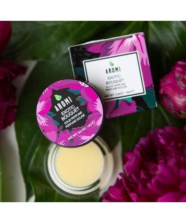 Aromi Solid Perfume | Floral Fragrance Red Currant Tuberose Woodsy Scent Vegan Cruelty-free Stocking Stuffer Travel Small Women s Gift Concentrated Alcohol-Free (Exotic Bouquet) - Buy Online on GoSupps.com