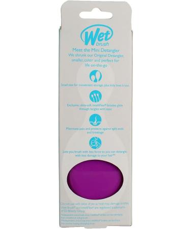 Buy Wet Brush Mini Detangler Brush in Purple - Tangle-Free Solution | 1 Brush - Buy Online on GoSupps.com