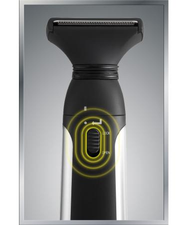 MANGROOMER Ultimate Pro Back Shaver - 2 Shock Absorber Flex Heads, Power Hinge, Extreme Reach Handle & Power Burst - Buy Online on GoSupps.com