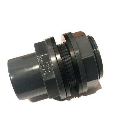 VMC PVC-U Tank implementation 63mm 75x63x2 1/2 with 2x adhesive muffles 63mm inner diameter & 75mm outside diameter including 2x seal & counter mother - Buy Online on GoSupps.com